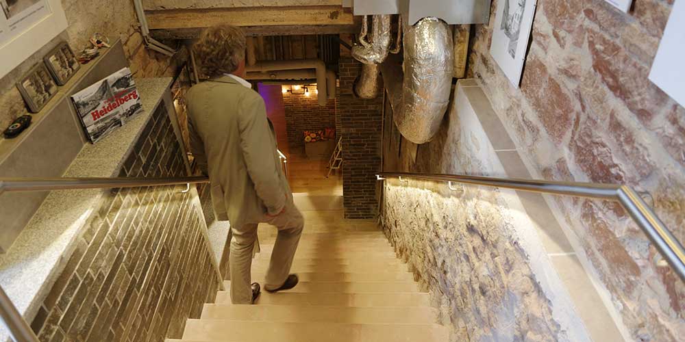 Hendsemer Eiskeller Treppe